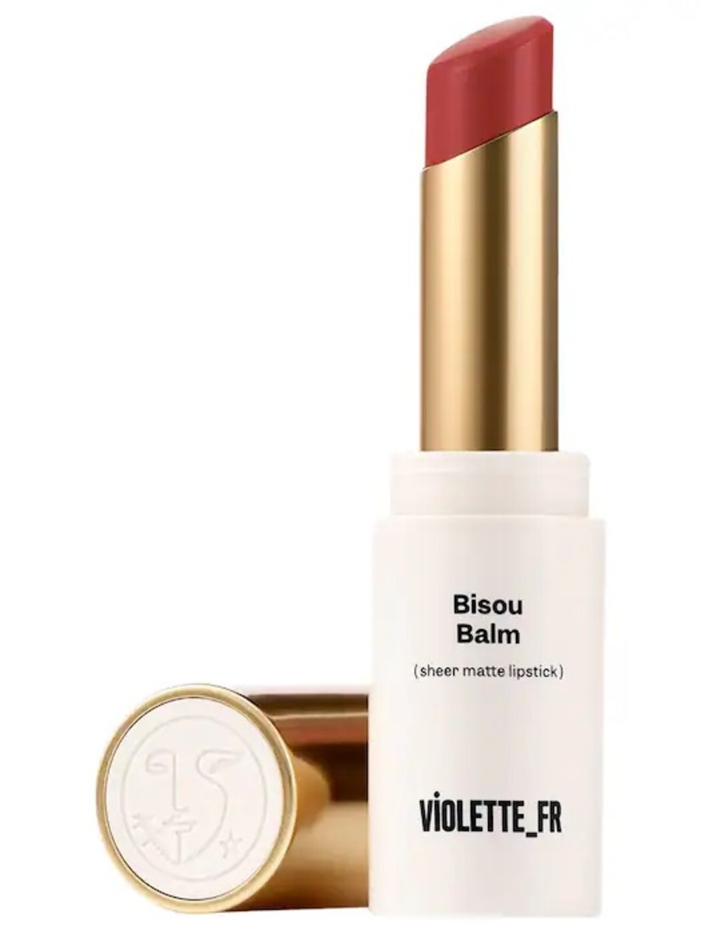VIOLETTE_FR Bisou Balm Sheer Matte Lipstick Betise